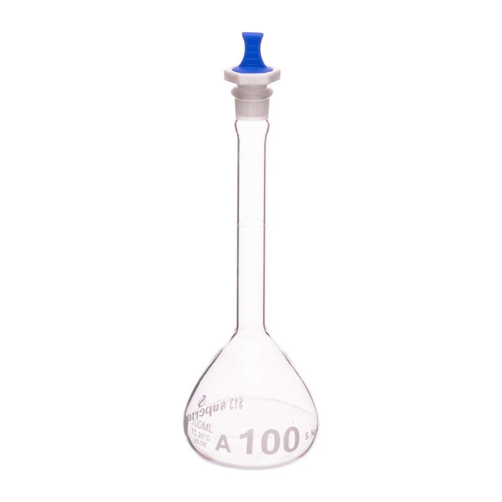 Volumetric Flask, With Polypropylene Stopper Class A - Image 3
