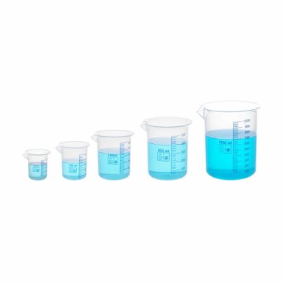 Beaker, Set of 5, Polypropylene