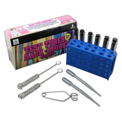 Test Tubes, Rack + More/Glass