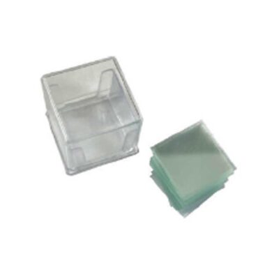 Cover Glass, 22X22MM, No.1,100/PK