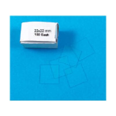 Cover Slip, Plastic 22X22MM, 100/PK