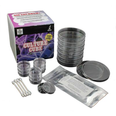 Culture Cube/Petri Dishes W/Agar