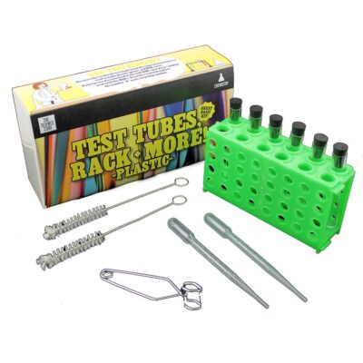 Test Tubes, Rack + More/Plastic